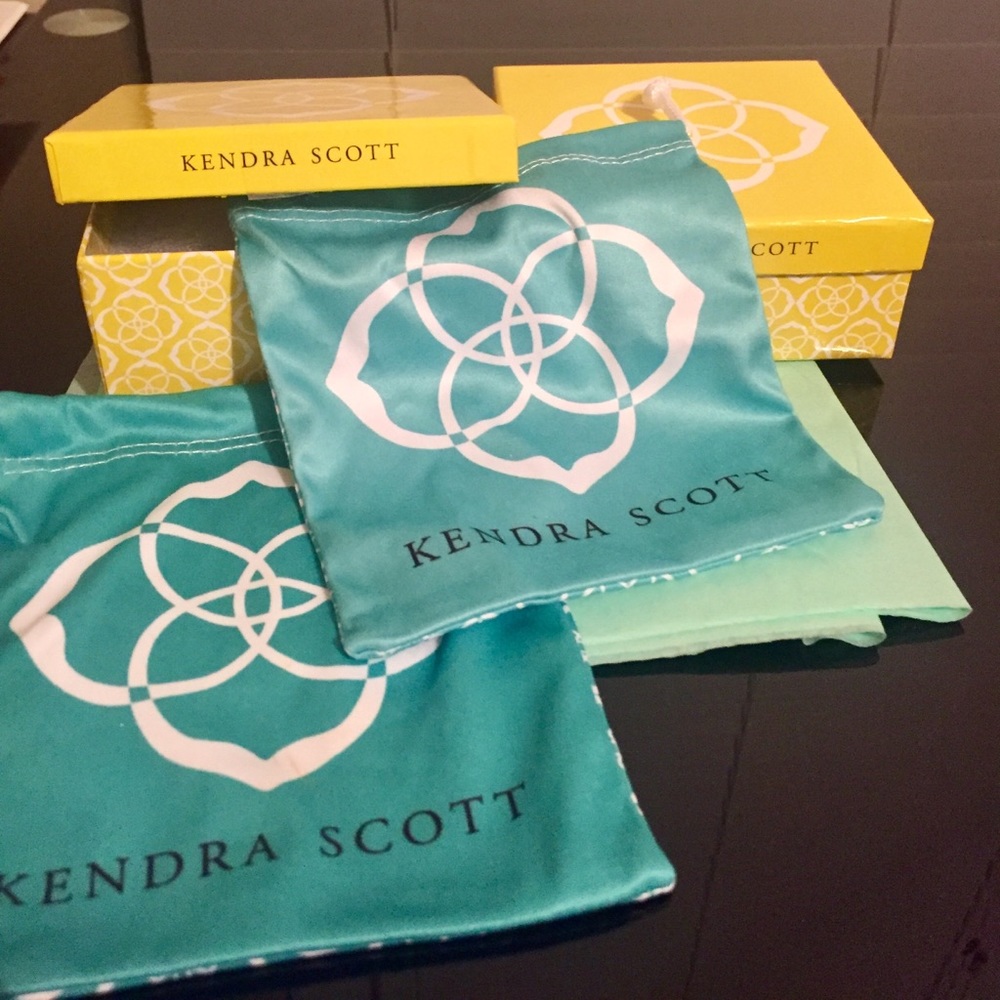 Kendra Scott Yellow Gift Boxes